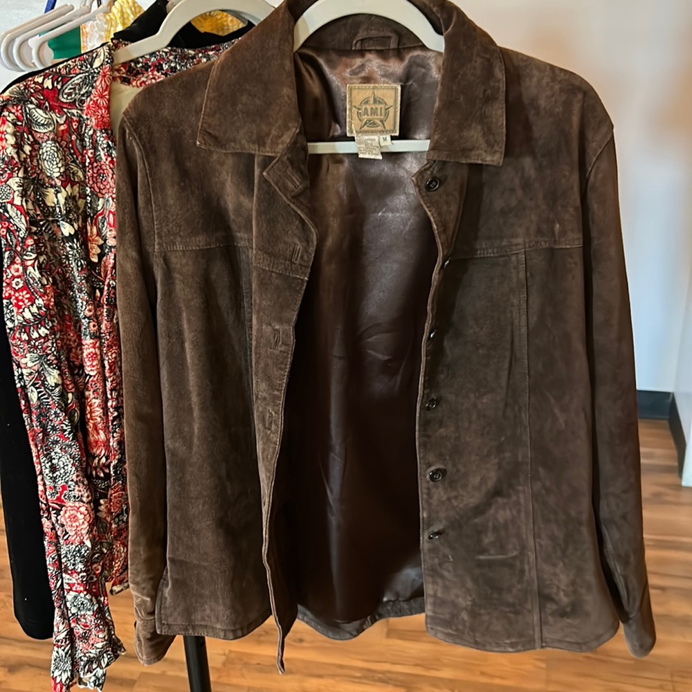 Vintage leather jacket